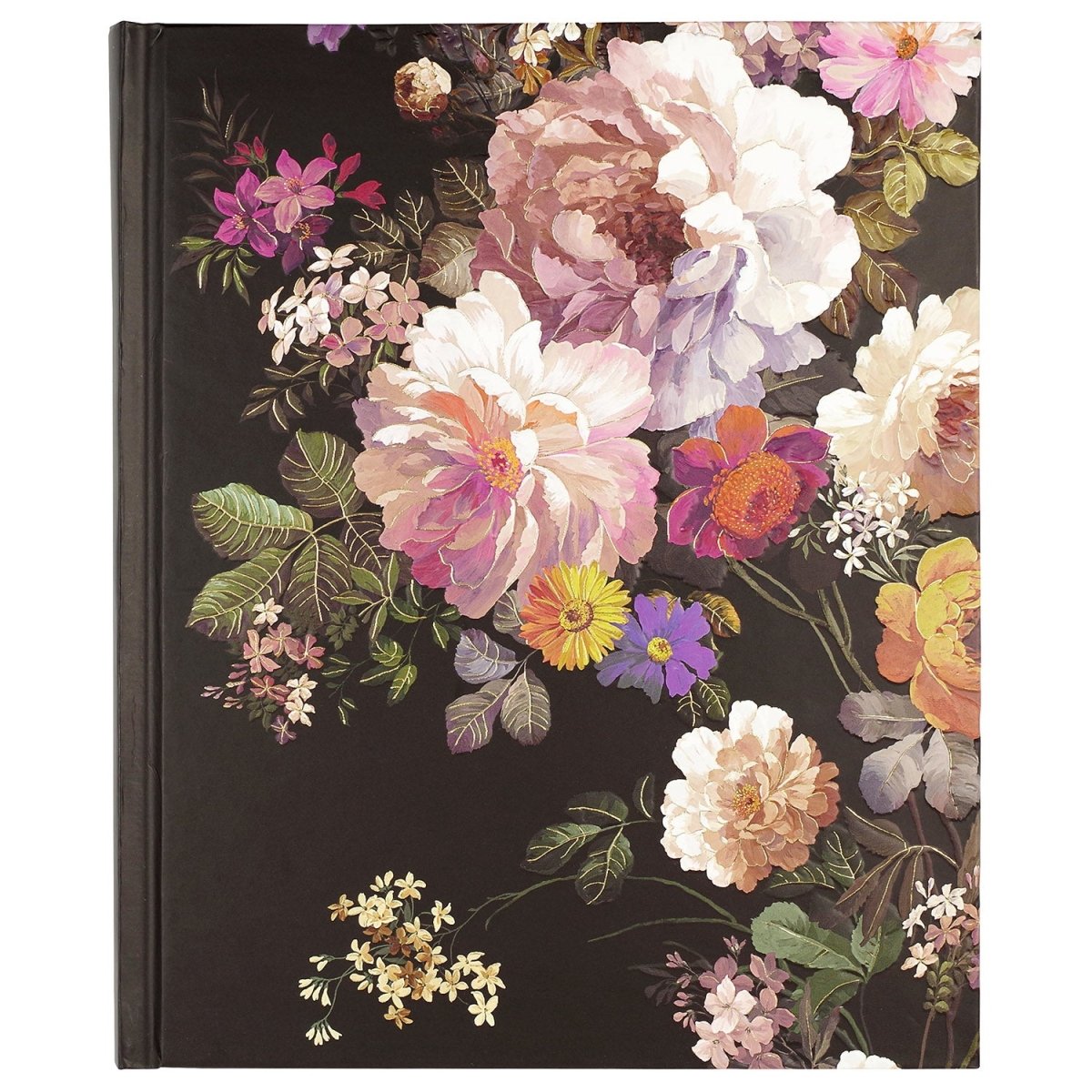 Peter Pauper Oversize Notitieboek Midnight Floral - 24Papershop