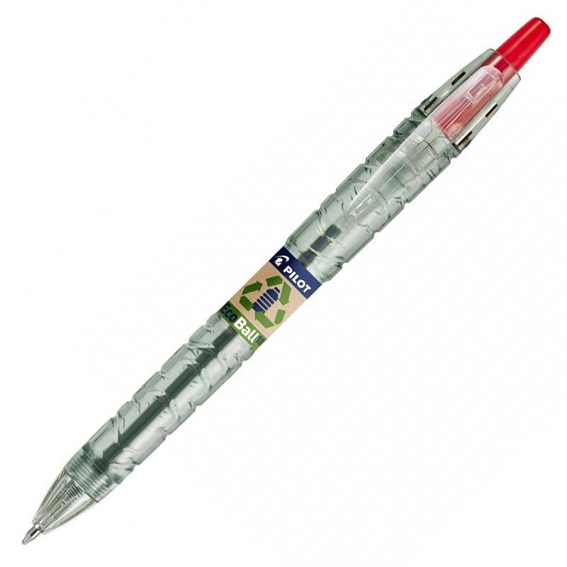 Pilot B2P Ecoball Be Green Balpen Medium - Rood - 24Papershop