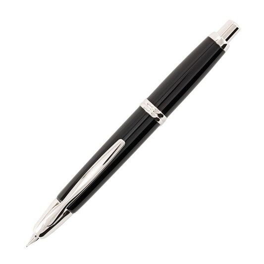 Pilot Capless Décimo Fountain Pen Black - 24Papershop