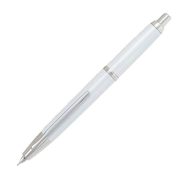 Pilot Capless Décimo Fountain Pen - White - 24Papershop