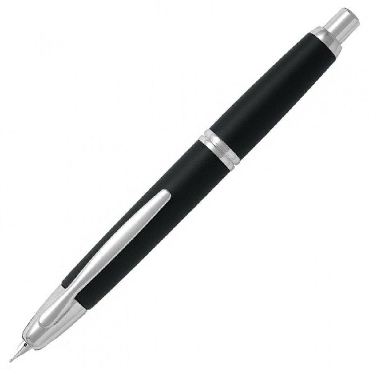 Pilot Capless Fountain Pen CT - Black Matte - 24Papershop