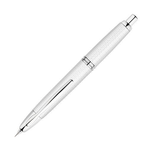 Pilot Capless Fountain Pen CT Graphite - White - 24Papershop