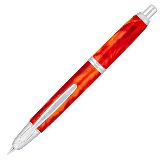 Pilot Capless SE Fountain Pen - Marble Orange - 24Papershop