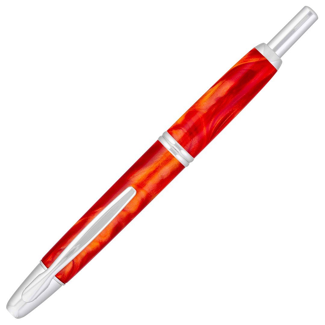 Pilot Capless SE Fountain Pen - Marble Orange - 24Papershop