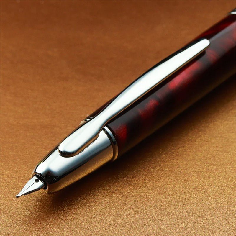 Pilot Capless SE Fountain Pen - Marble Red - 24Papershop