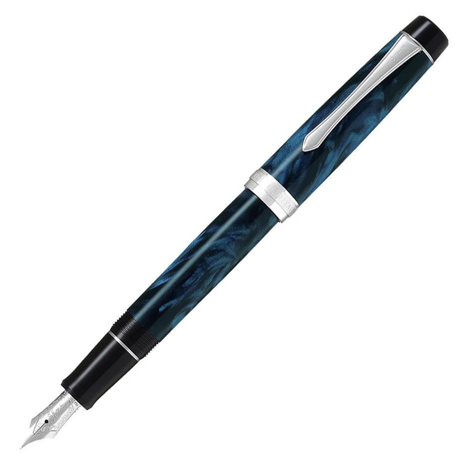 Pilot Fountain Pen Custom Heritage SE - Marble Blue - 24Papershop