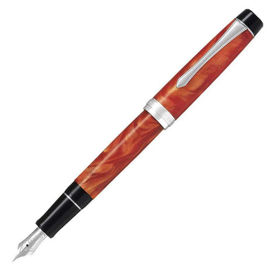 Pilot Fountain Pen Custom Heritage SE - Marble Orange - 24Papershop