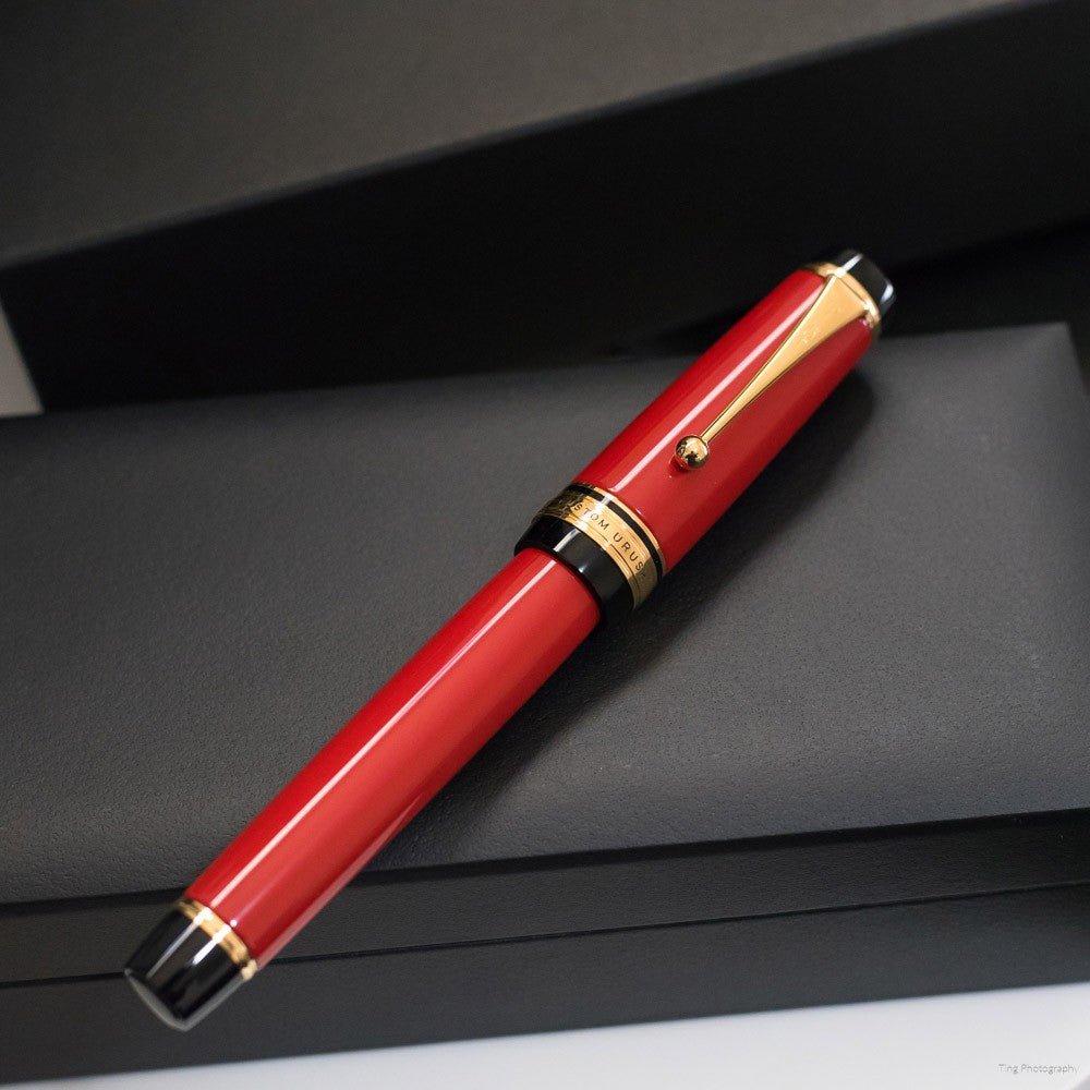 Pilot Fountain Pen Custom Urushi Red - 24Papershop