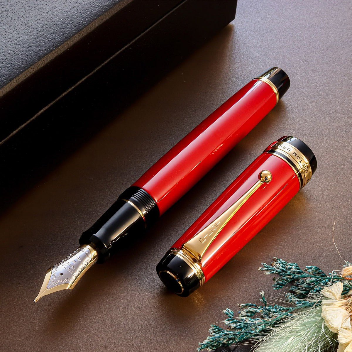 Pilot Fountain Pen Custom Urushi Red - 24Papershop