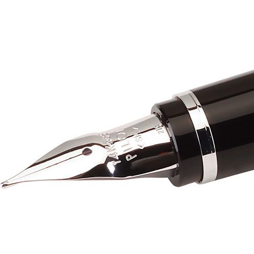 Pilot Fountain Pen Falcon Black - Soft Bold - 24Papershop