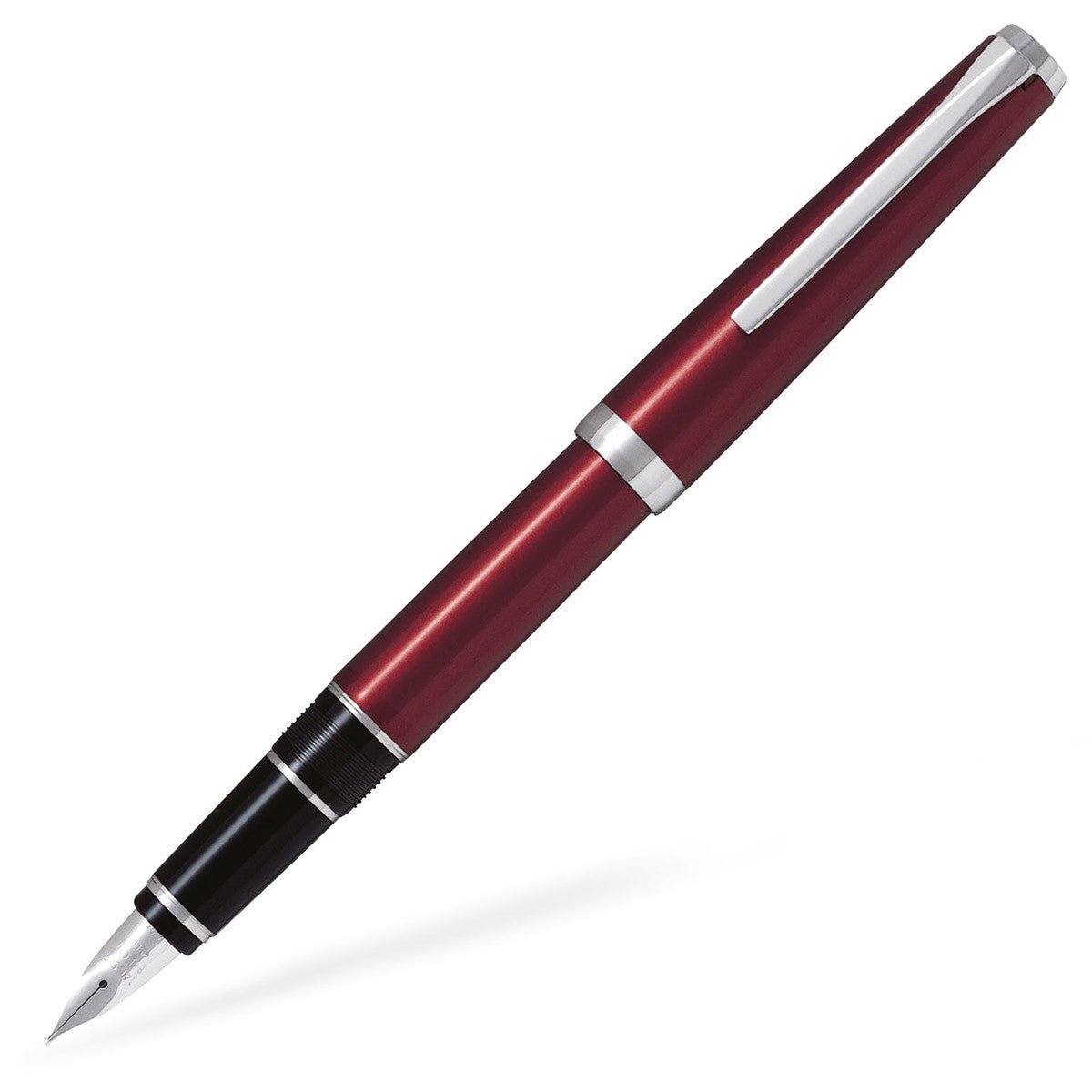 Pilot Fountain Pen Falcon Dark Red - Soft Bold - 24Papershop