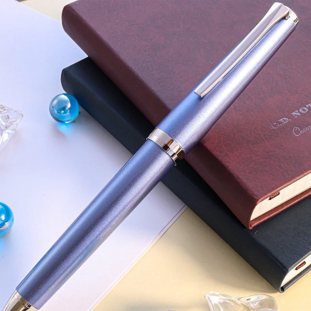 Pilot Fountain Pen Falcon Light Blue - Soft Bold - 24Papershop