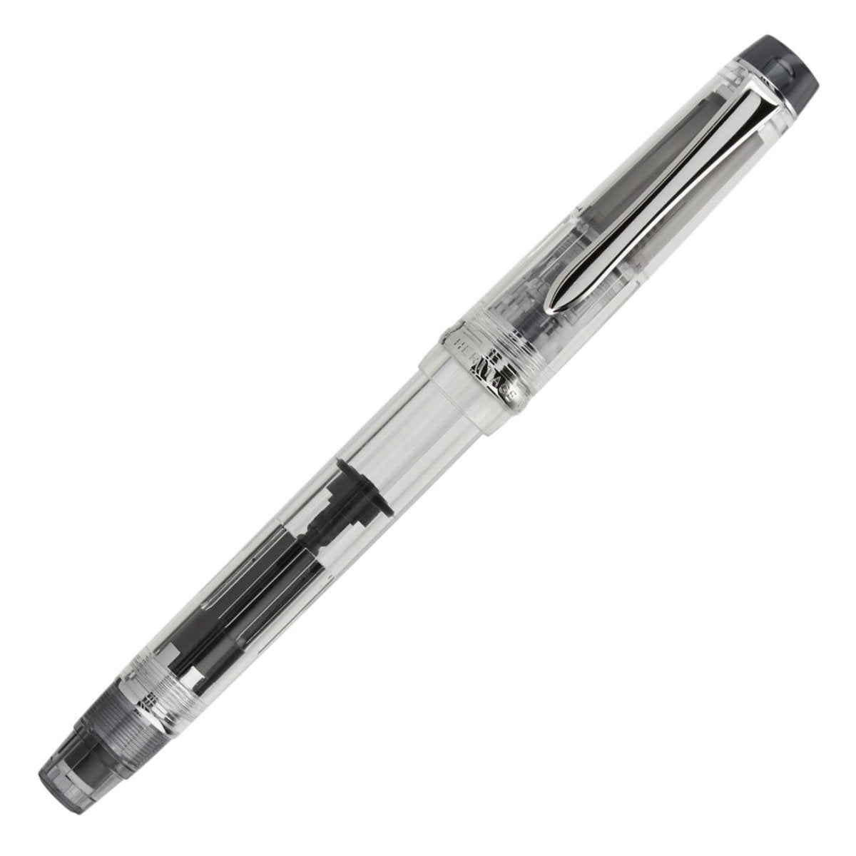 Pilot Fountain Pen Heritage 92 Clear - Bold - 24Papershop