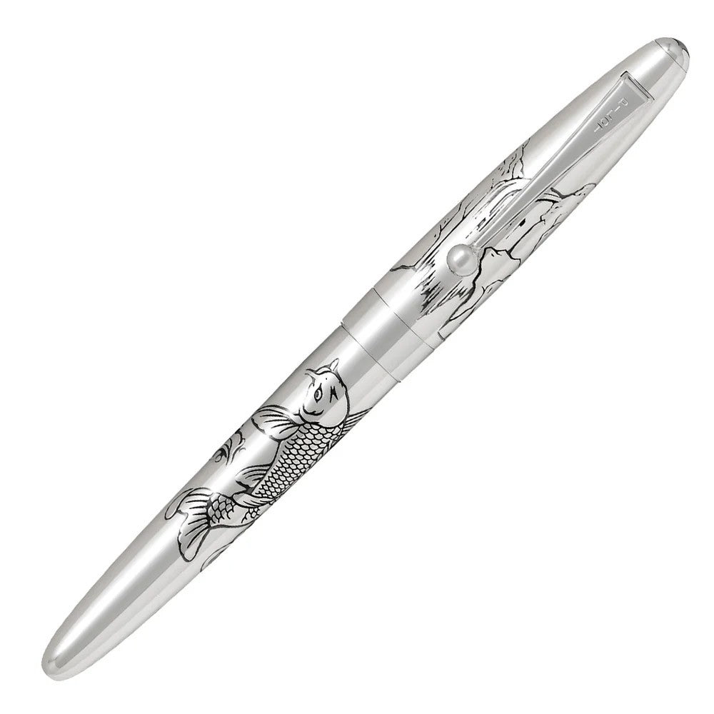 Pilot Fountain Pen Silver - Carp - 24Papershop