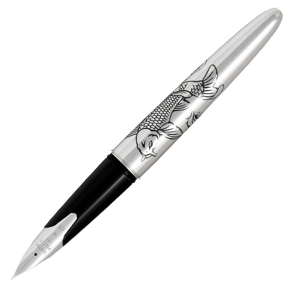 Pilot Fountain Pen Silver - Carp - 24Papershop