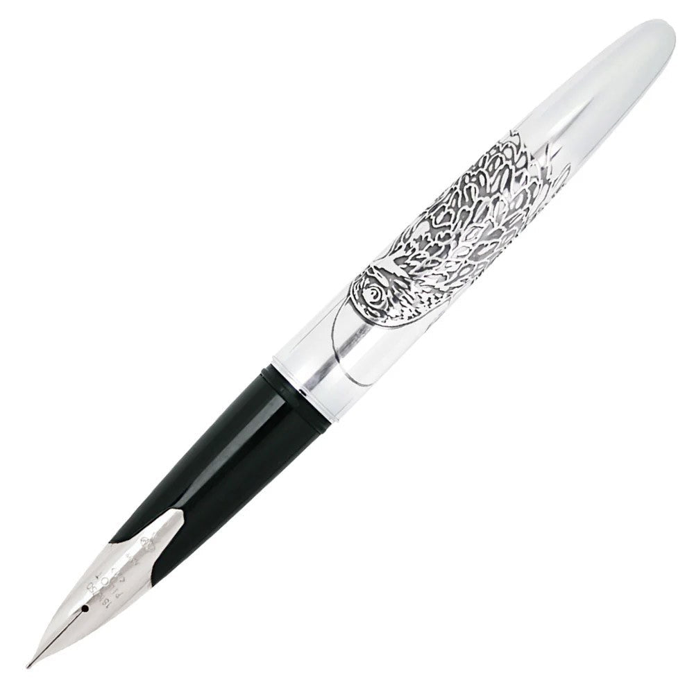 Pilot Fountain Pen Silver - Hawk - 24Papershop