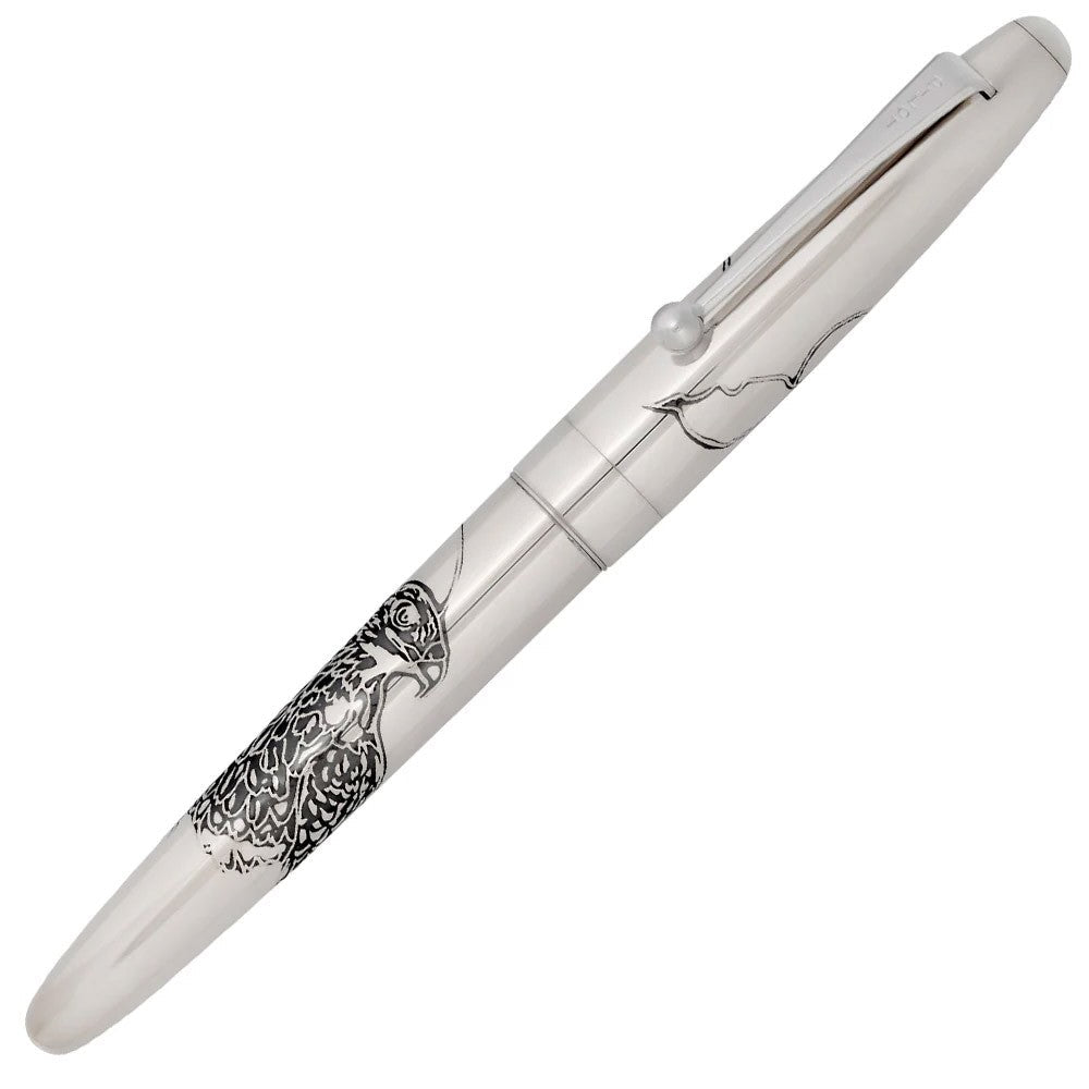 Pilot Fountain Pen Silver - Hawk - 24Papershop