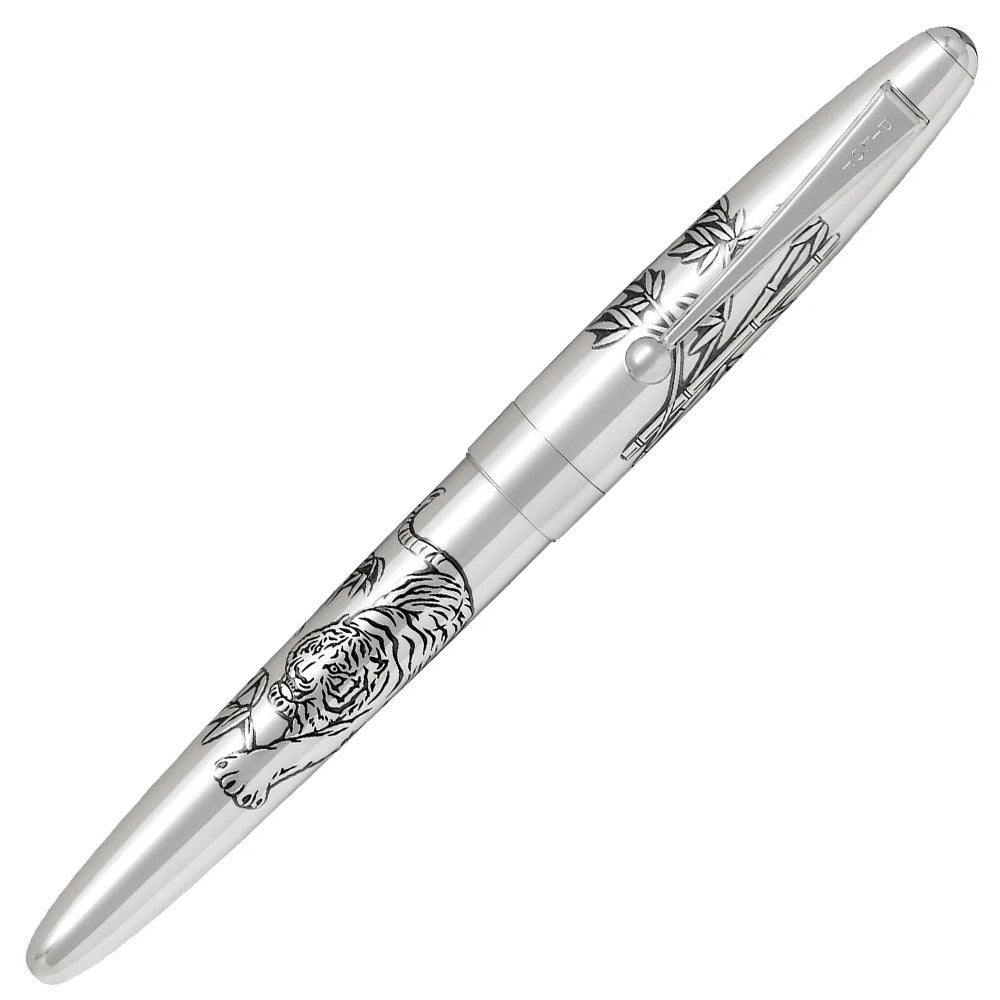 Pilot Fountain Pen Silver - Tiger - 24Papershop