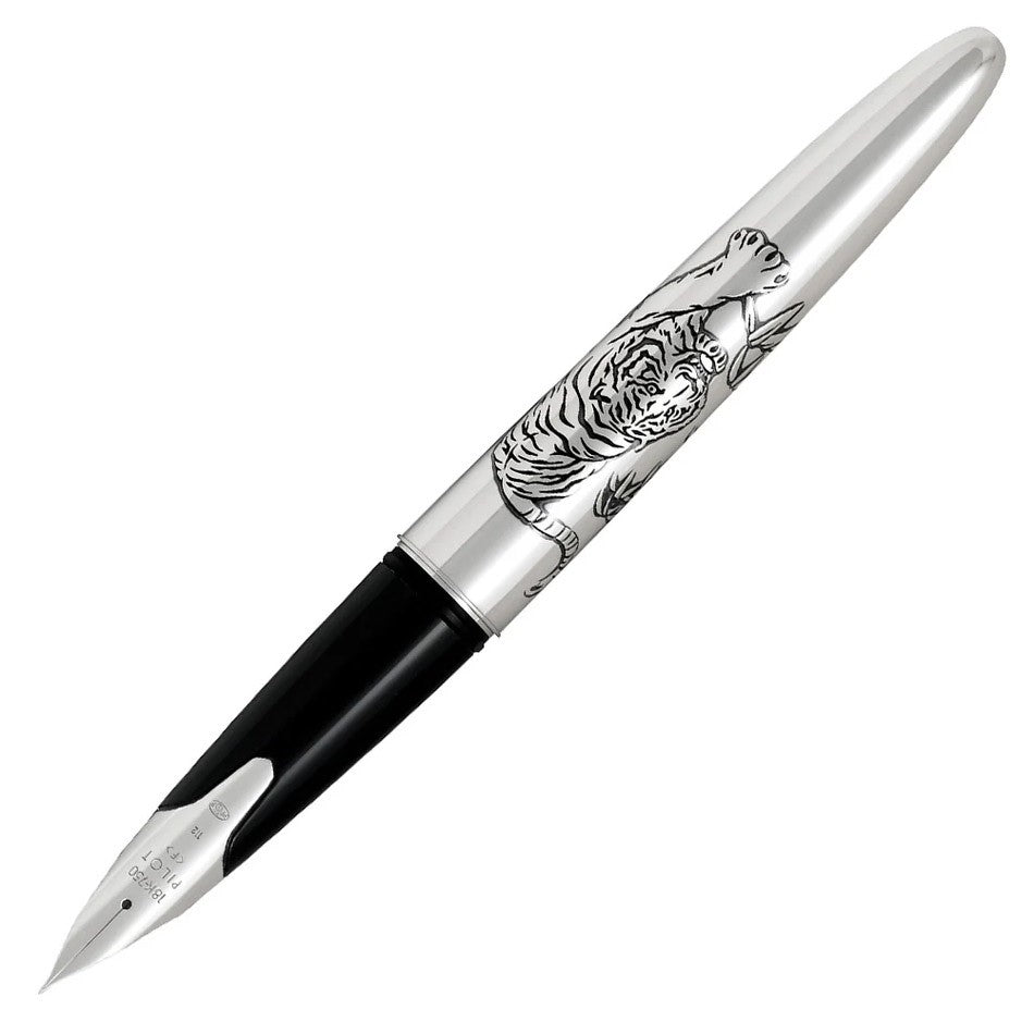 Pilot Fountain Pen Silver - Tiger - 24Papershop