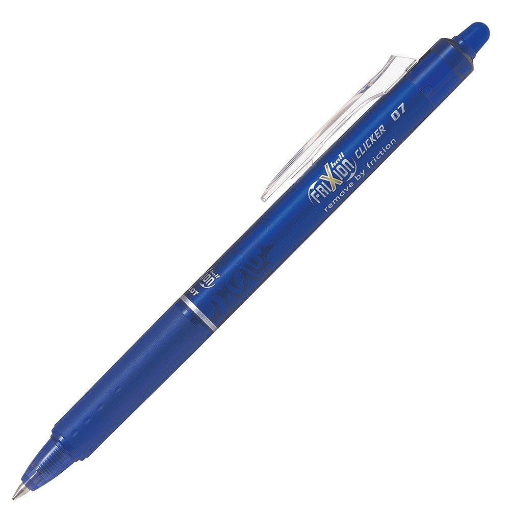 Pilot Frixion Ball Clicker Pen - Blue - 24Papershop