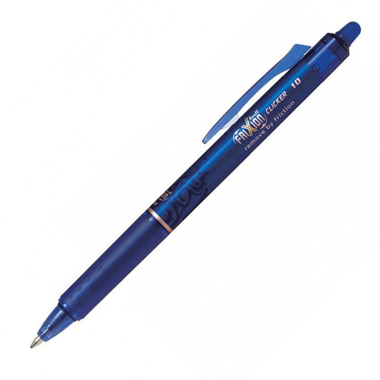 Pilot Frixion Ball Clicker Pen Breed - Blauw - 24Papershop