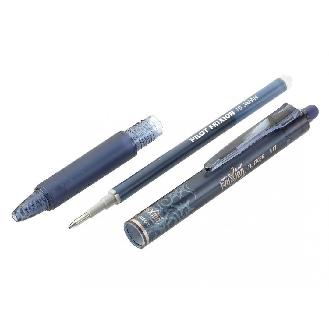 Pilot Frixion Ball Clicker Pen Breed - Blauw - 24Papershop