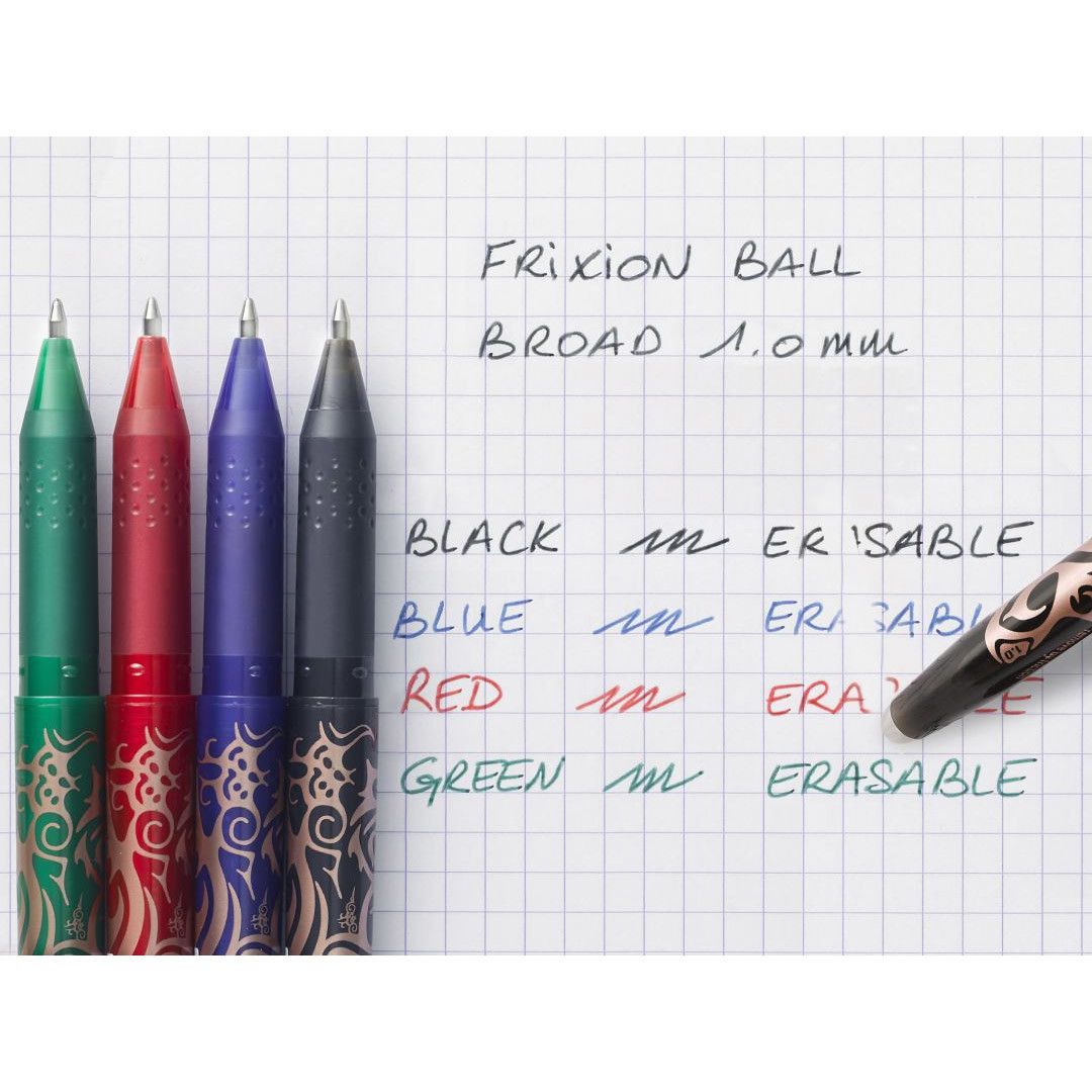 Pilot Frixion Ball Pen Breed - Blauw - 24Papershop