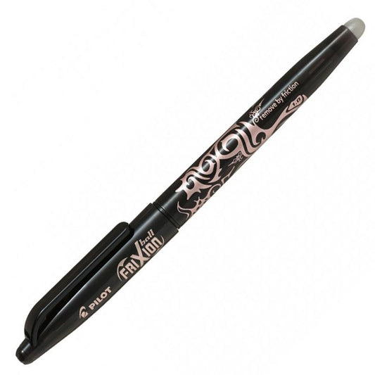 Pilot Frixion Ball Pen Breed - Zwart - 24Papershop