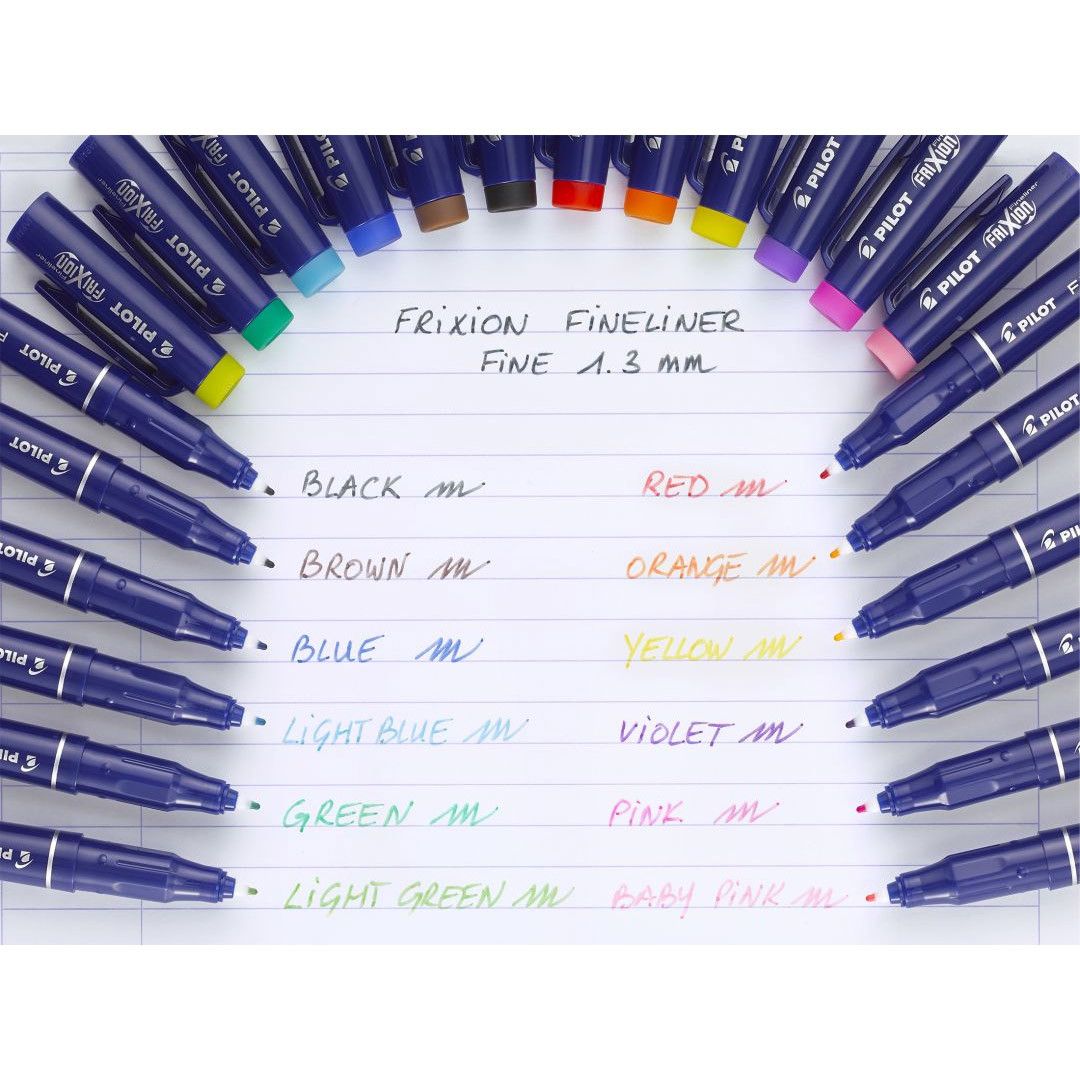 Pilot Frixion Fineliner Marker Pen - Baby Roze - 24Papershop