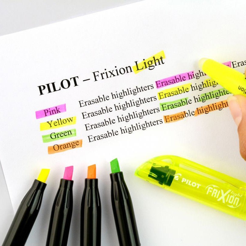 Pilot Frixion Light Highlighter Pen Medium - Orange - 24Papershop