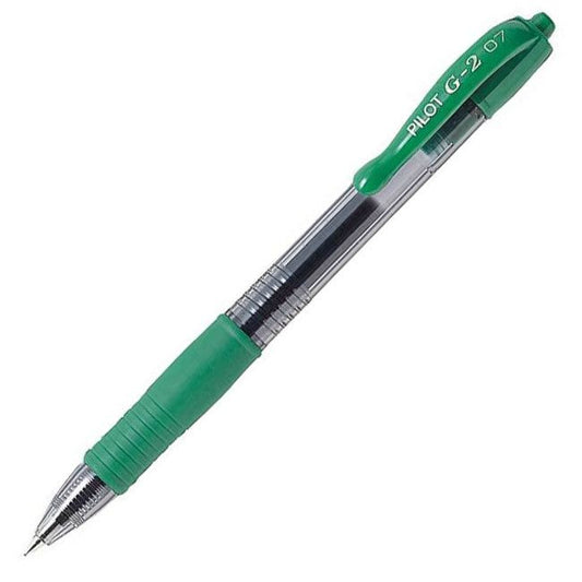 Pilot G - 2 07 Gel rollerball Groen - 24Papershop