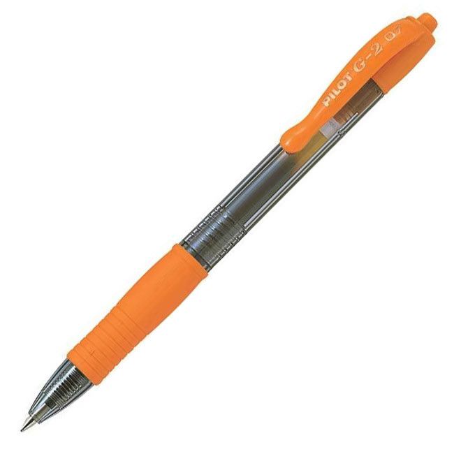 Pilot G - 2 07 Gel rollerball Oranje - 24Papershop