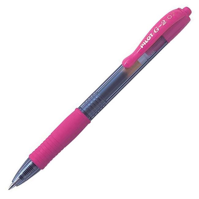 Pilot G - 2 07 Gel rollerball Roze - 24Papershop