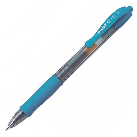 Pilot G - 2 07 Gel Rollerball Sky Blue - 24Papershop