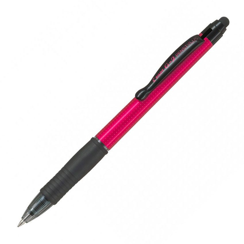 Pilot G - 2 Penstylus Gel Ink Rollerball 07 - Rood - 24Papershop