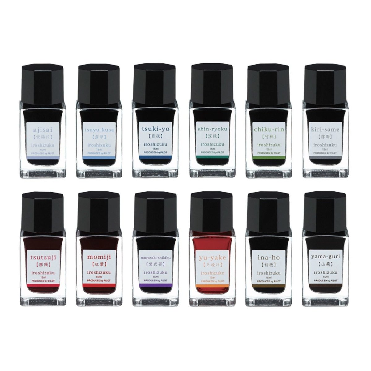 Pilot Iroshizuku Inkt 15ml Ajisai (Paars/ Blauw) - 24Papershop