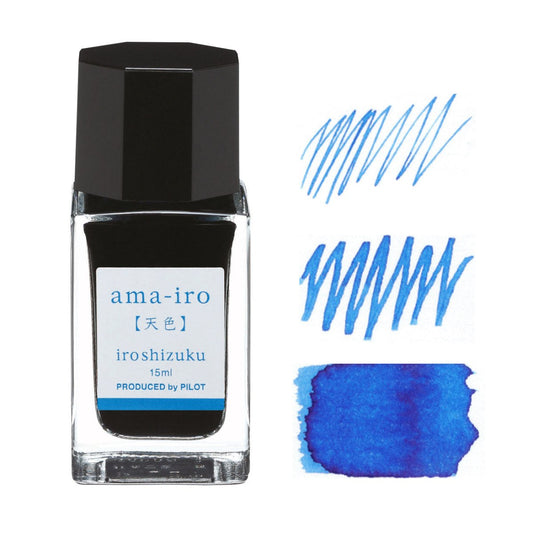 Pilot Iroshizuku Inkt 15ml Ama - Iro (Hemels Blauw) - 24Papershop