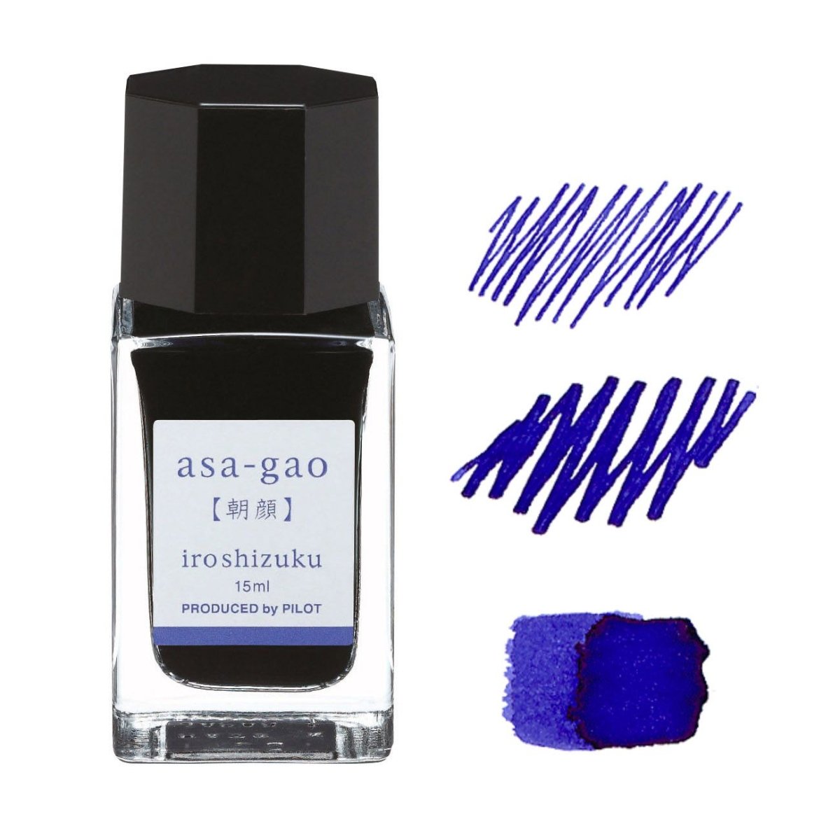 Pilot Iroshizuku Inkt 15ml Asa - Gao (Blauw) - 24Papershop