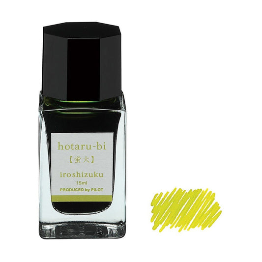 Pilot Iroshizuku Inkt 15ml Hotaru - Bi (Lichtgroen) - 24Papershop