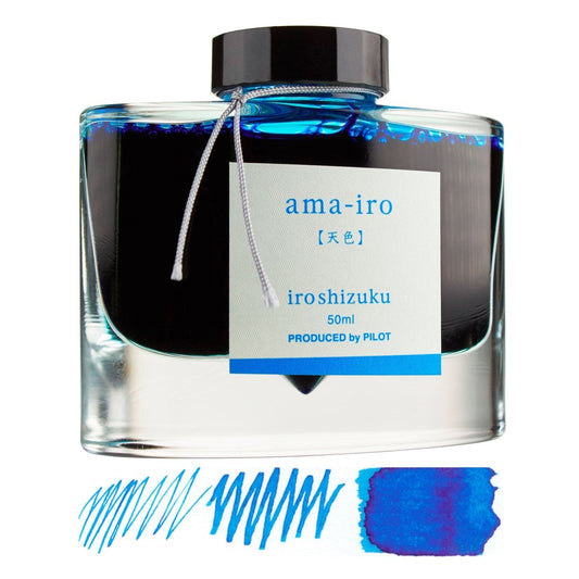 Pilot Iroshizuku Inkt 50ml Ama - Iro (Hemels Blauw) - 24Papershop