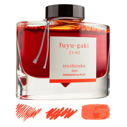 Pilot Iroshizuku Inkt 50ml Fuyu - Gaki (Rood) - 24Papershop