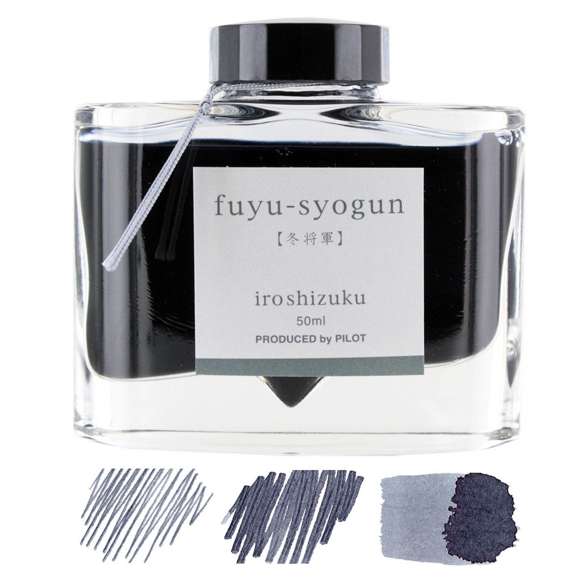 Pilot Iroshizuku Inkt 50ml Fuyu - Syogun (Grijs) - 24Papershop