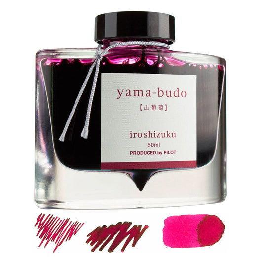 Pilot Iroshizuku Inkt 50ml Yama - Budo (Magenta) - 24Papershop