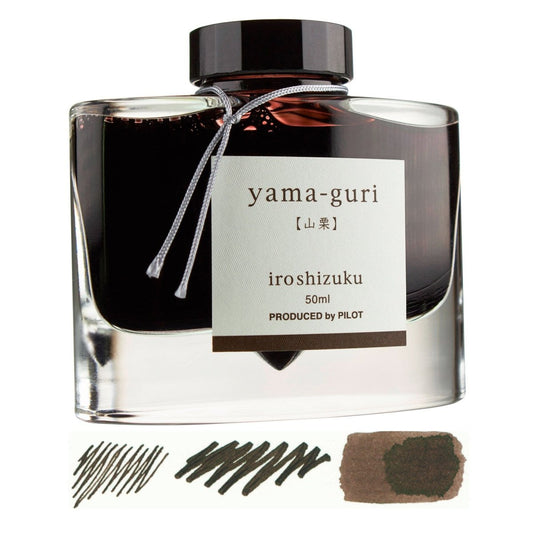 Pilot Iroshizuku Inkt 50ml Yama - Guri (Bruin) - 24Papershop