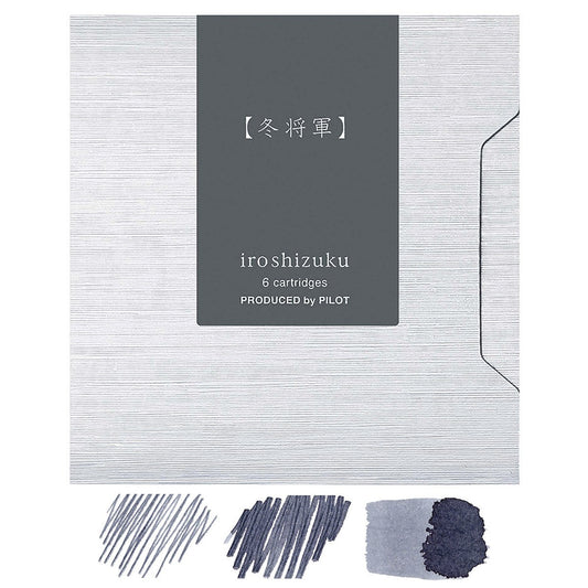 Pilot Iroshizuku Inktcartridge Fuyu - Syogun - 6 stuks - 24Papershop