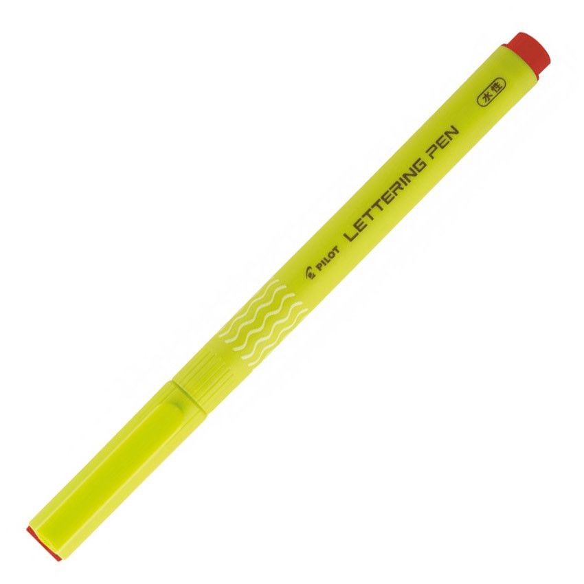 Pilot Lettering Pen 1.0mm - Rood - 24Papershop