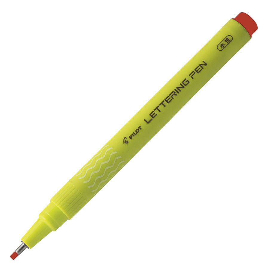 Pilot Lettering Pen 2.0mm - Rood - 24Papershop