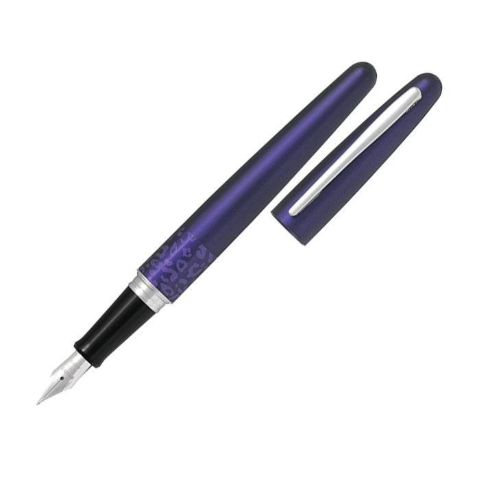 Pilot MR Animal Violet Leopard Vulpen - Medium - 24Papershop