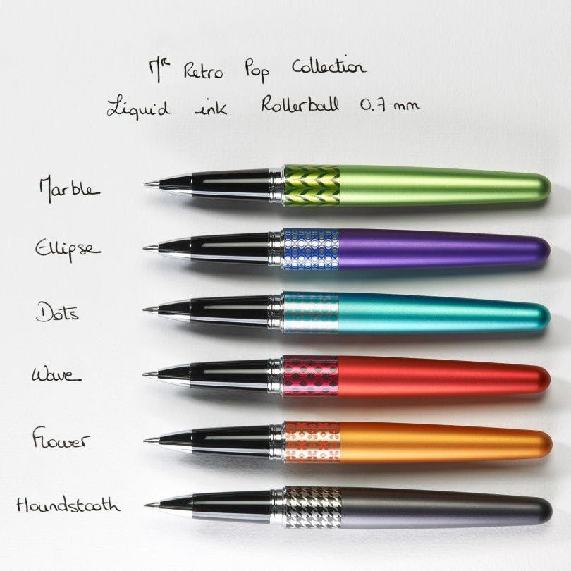 Pilot MR Retro Pop Rollerball - Licht Groen - 24Papershop