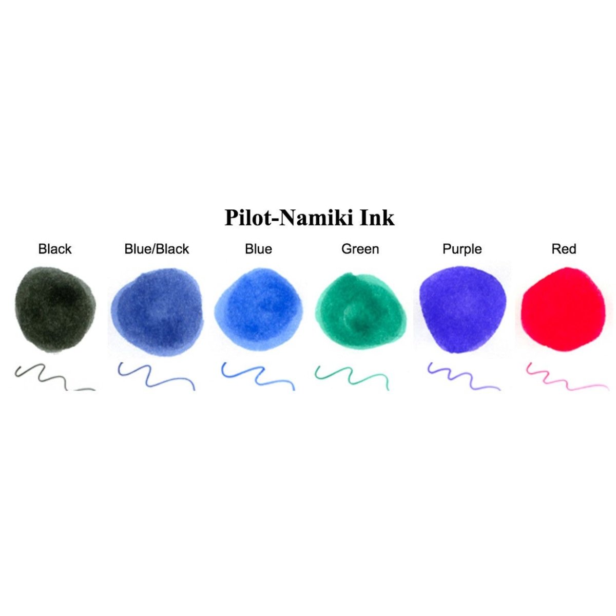 Pilot Namiki IC - 100 Inktcartridges - Blauw/Zwart - 24Papershop